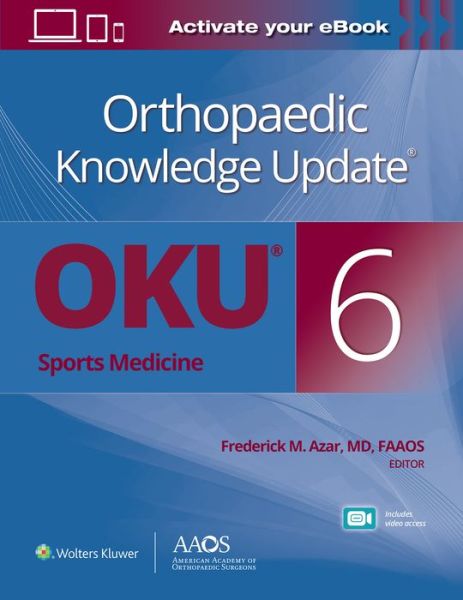 Cover for Azar, Dr. Frederick M., MD, FAAOS · Orthopaedic Knowledge Update®: Sports Medicine 6 Print + Ebook with Multimedia - Orthopaedic Knowledge Update (Taschenbuch) (2021)