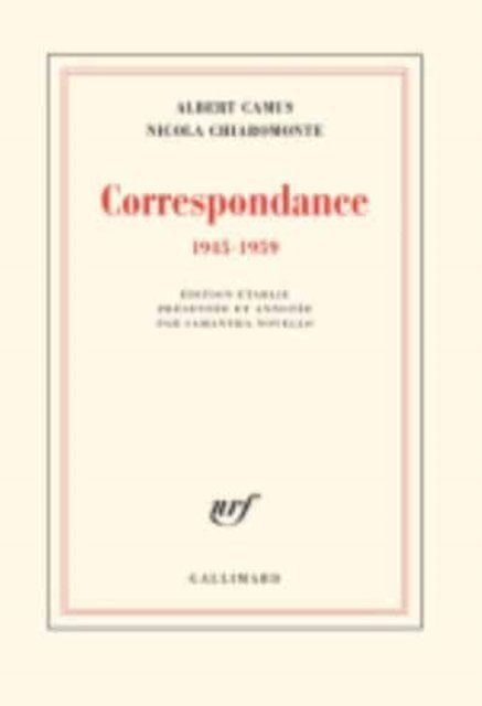 Cover for Albert Camus · Correspondance: 1945-1959 (MERCH) (2019)