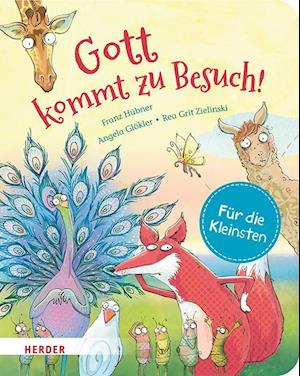 Cover for Franz Hübner · Gott kommt zu Besuch (Pappbilderbuch) (Book) (2025)