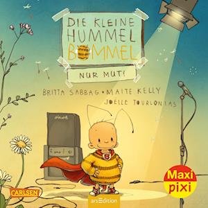 Cover for 3332 · Ve5 Maxi-pixi 415 Die Kleine Hummel Bommel Ã‚â€“ Nur Mut! (5 Exemplare) (Bog)