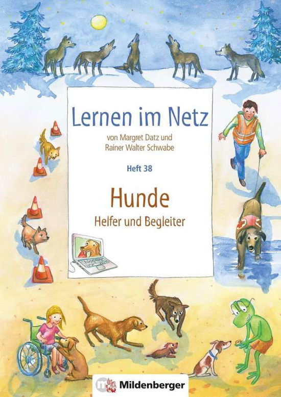 Cover for Datz · Lernen im Netz.38: Hunde - Helfer (Book)