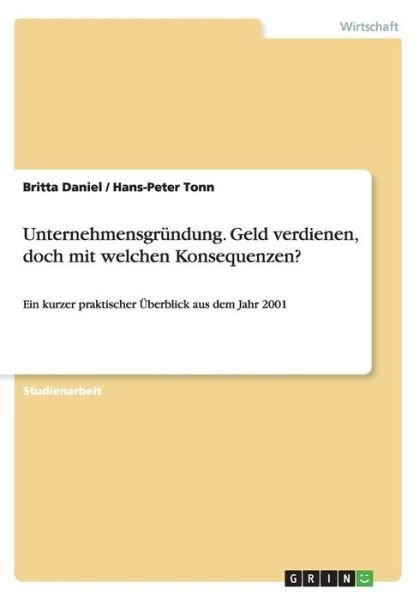 Cover for Daniel · Unternehmensgründung. Geld verdi (Bok) (2016)