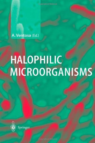 Cover for Antonio Ventosa · Halophilic Microorganisms (Paperback Book) [Softcover reprint of hardcover 1st ed. 2004 edition] (2010)