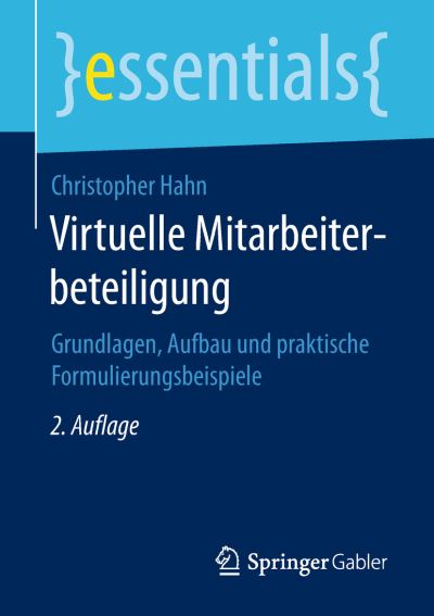 Cover for Hahn · Virtuelle Mitarbeiterbeteiligung (Bok) (2018)