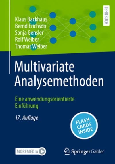 Cover for Backhaus · Multivariate Analysemethoden (Book) (2023)