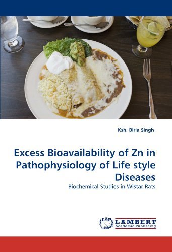 Cover for Ksh. Birla Singh · Excess Bioavailability of Zn in Pathophysiology of Life Style Diseases: Biochemical Studies in Wistar Rats (Paperback Book) (2011)