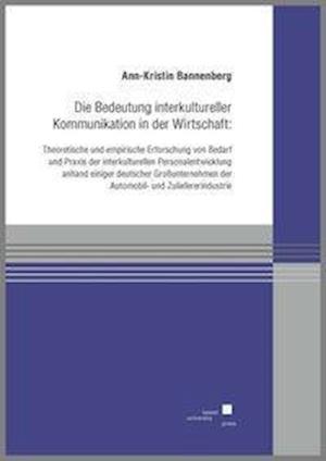 Cover for Bannenberg · Die Bedeutung interkulturell (Book)