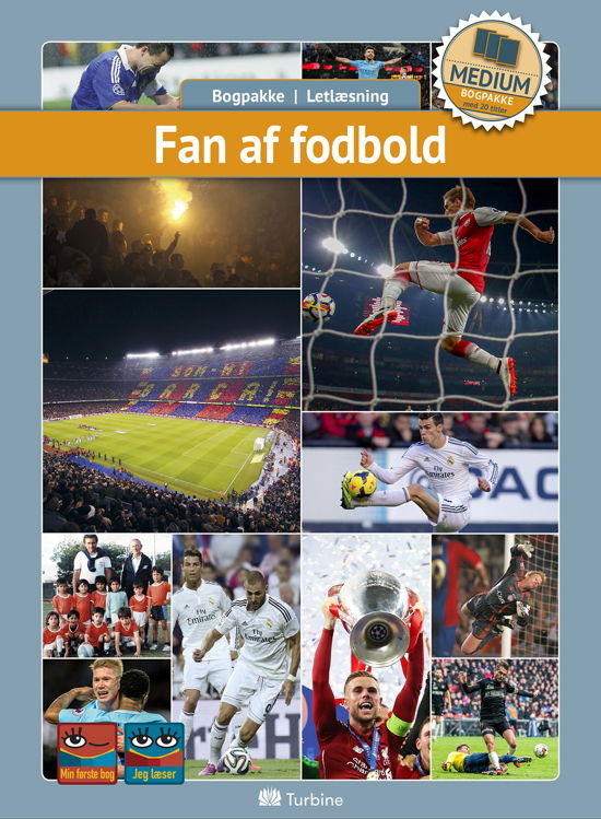 Cover for Bogpakke, letlæsning, fakta · Bogpakke: Fan af fodbold (MEDIUM 20 bøger) (Gebundenes Buch) [1. Ausgabe] (2021)