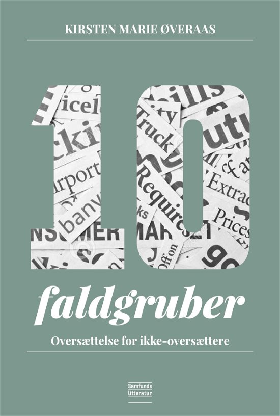 Cover for Kirsten Marie Øveraas · Ti faldgruber (Sewn Spine Book) [1º edição] (2014)