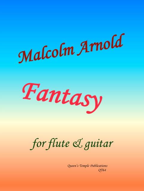 Cover for Fantasy (Flute and Guitar) (Sheet music) (2023)