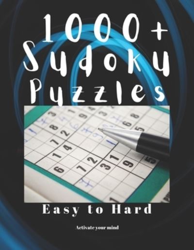 Cover for Marion Cotillard · 1000+ Sudoku Puzzles Easy to Hard (Paperback Book) (2020)