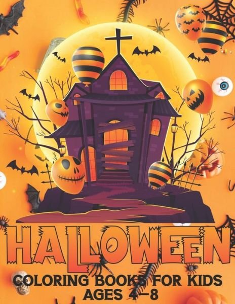 Cover for Mbybd Press · Halloween Coloring Book For Kids Ages 4-8 (Paperback Bog) (2020)