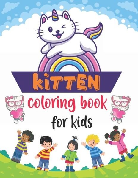 Cover for Akc Publication · Kittens Coloring Book for Kids (Paperback Bog) (2021)