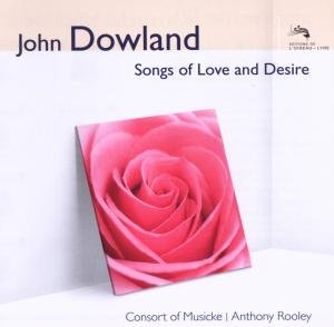 Cover for J. Dowland · Songs of Love &amp; Desire (CD) (2009)