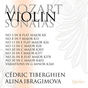 Cover for Alina Ibragimova  Cedric Tiber · Mozart Violin Sonatas K303  3 (CD) (2017)