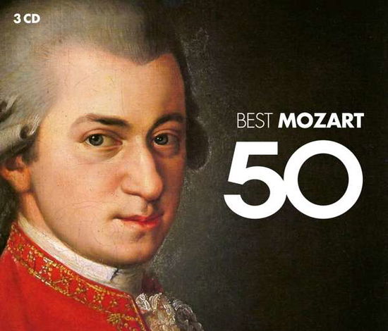 Cover for Various Artists · 50 Best Mozart (CD) (2019)