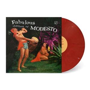 Cover for Modesto Duran &amp; Orchestra · Fabulous Rhythms of Modesto (Ltd Sangre De Chango Red Colored Vinyl) (LP) [Dark Red edition] (2024)