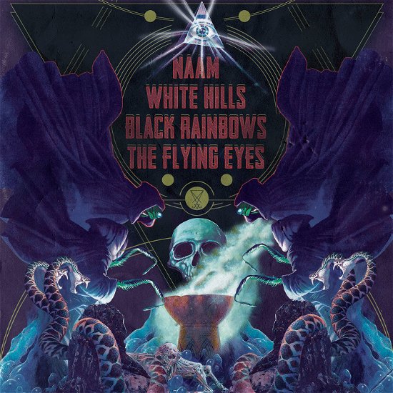 Cover for Naam / White Hills / Black · 4 Way Split (CD) (2017)