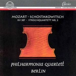 String Quartett - Mozart / Philharmonia Quartett Berlin - Musique - THOR - 4003913122643 - 1 décembre 1994