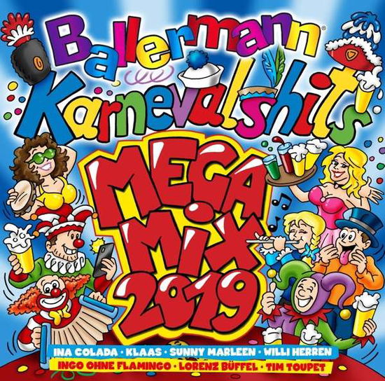 Ballermann Karneval Hits Megamix 2019 - V/A - Musik - MIX! - 4005902508643 - 2. november 2018