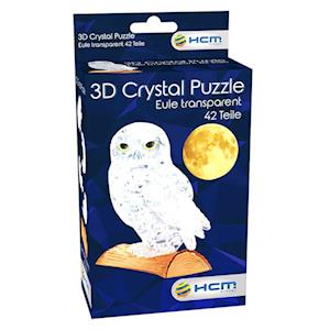 Cover for 3D Crystal Puzzle - Eule Transparent 42 Teile · Pz. 3D Crystal Eule Transparent 42T (Toys) (2018)