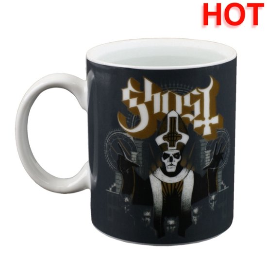 Cover for Ghost · Ghost Cross Heat Chage Mug (Krus)