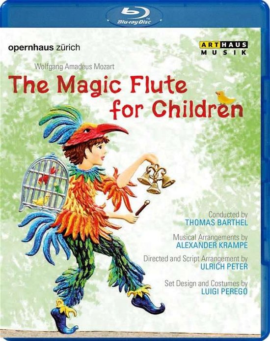 Cover for Mozart / Kalman / Kono / Rabl · Magic Flute for Children (Blu-ray) (2016)