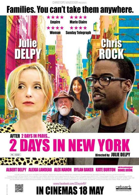 Cover for 2 Days in New York DVD · 2 Days In New York (DVD) (2012)