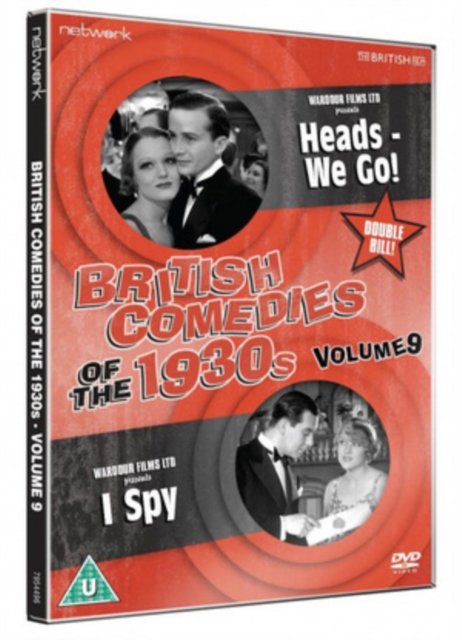 Cover for British Comedies of the 1930s Vol 9 · Heads - We Go / I Spy (DVD) (2016)