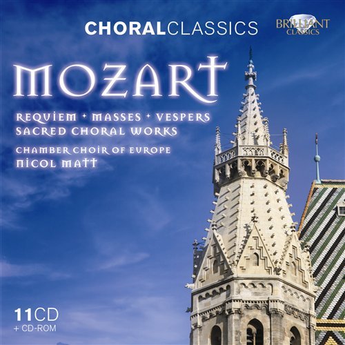 Choral Classics-Requiem / Masses / Verspers / + - Chamber Choir Of Europe / Matt, Nicol - Musik - Brilliant Classics - 5028421942643 - 1. oktober 2011