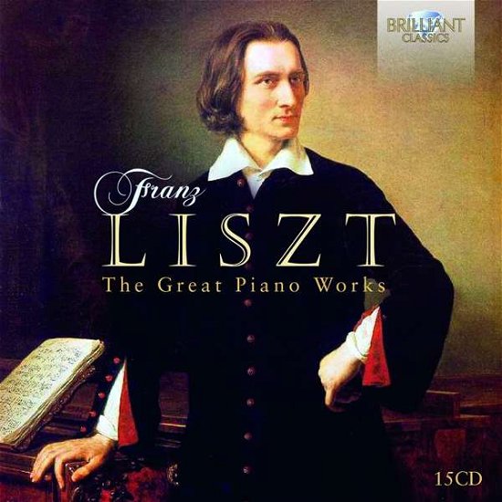 Great Piano Works - Liszt / Maltempo / Dumont - Musik - BRILLIANT CLASSICS - 5028421955643 - 22. september 2017