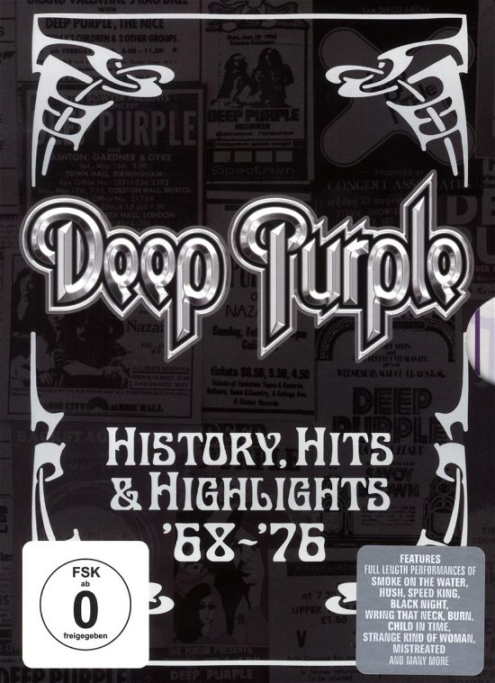 Cover for Deep Purple · History, Hits &amp; Highlight (MDVD) (2009)
