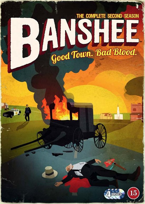 Cover for Banshee · The Complete Second Season (DVD) [Standard edition] (2015)