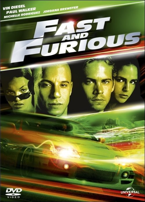 Cover for Fast and Furious (DVD) (2015)
