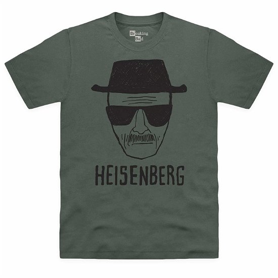Cover for Breaking Bad · T-shirt Heisenberg Sketch White (MERCH)