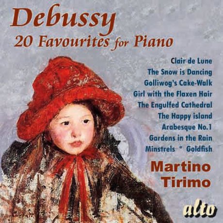 Cover for Martino Tirimo · Debussy: 20 Favourite Piano Pieces (CD) (2018)