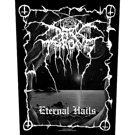 Cover for Darkthrone · Darkthrone Back Patch: Eternal Hails (MERCH) [Black edition] (2021)