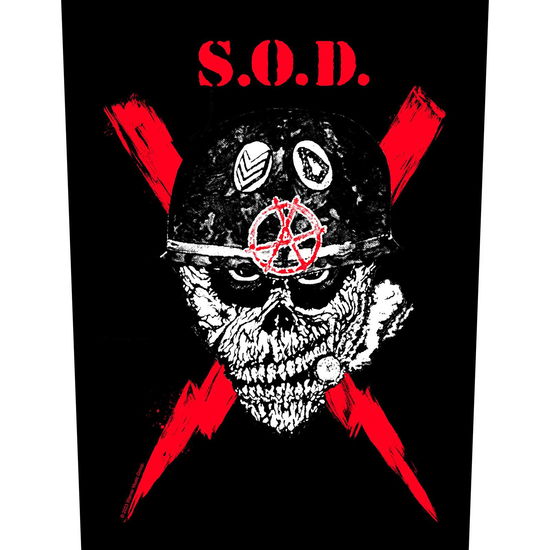 Cover for Stormtroopers of Death · Stormtroopers of Death Back Patch: Scrawled Lightning (MERCH)