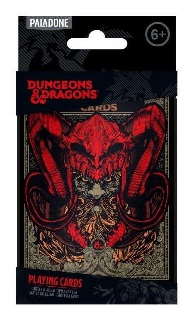 Paladone: Dungeons And Dragons Playing Cards - Dungeons And Dragons - Produtos - PALADONE PRODUCTS LTD - 5056577712643 - 
