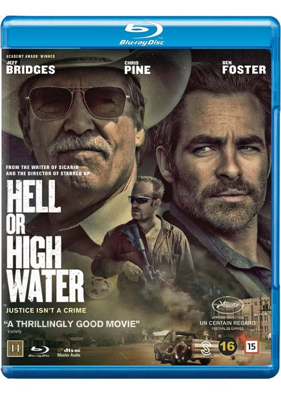 Cover for Jeff Bridges / Chris Pine / Ben Foster · Hell or High Water (Blu-ray) (2017)