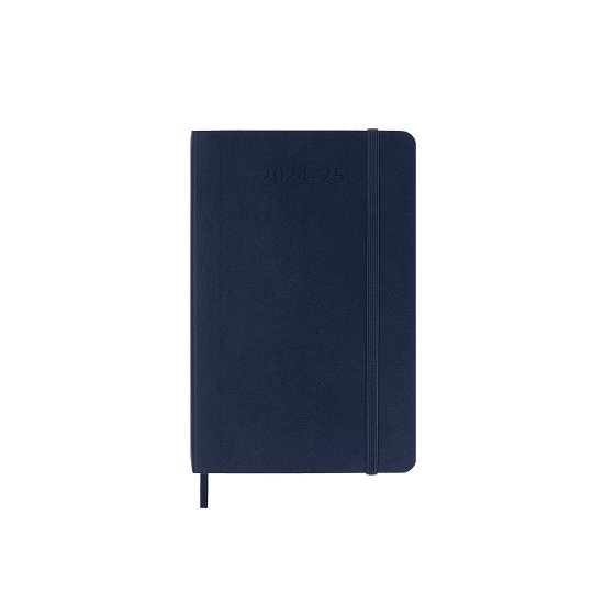 Cover for Moleskine · Moleskine 2025 18-Month Weekly Pocket Softcover Notebook: Sapphire Blue (Paperback Book) (2024)
