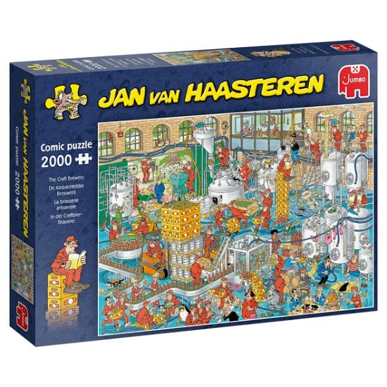Cover for Jan Van Haasteren · De Ambachtelijke Brouwerij (2000 Stukjes) (Puslespill)