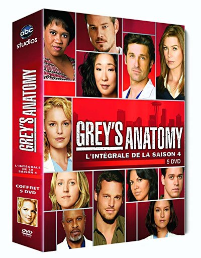 Cover for Grey\'s Anatomy S4 (DVD)