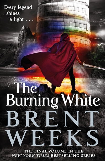 Cover for Brent Weeks · The Burning White: Book Five of Lightbringer - Lightbringer (Paperback Book) (2020)