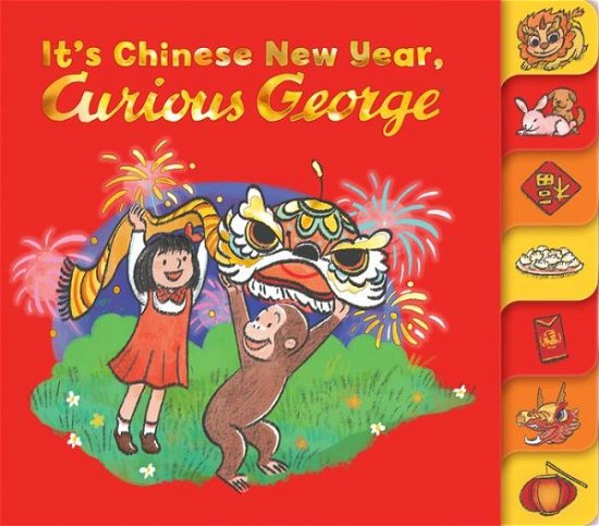 Cover for H. A. Rey · It's Chinese New Year, Curious George! - Curious George (Kartonbuch) (2023)