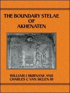 Cover for William J. Murnane · Boundary Stelae Of Akhentaten (Innbunden bok) (1993)