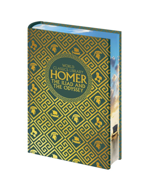 Cover for Homer · World Classics Library: Homer: The Iliad and The Odyssey (Hardcover Book) (2025)