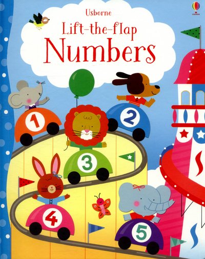 Cover for Felicity Brooks · Lift-the-Flap Numbers - Young Lift-the-flap (Board book) (2015)