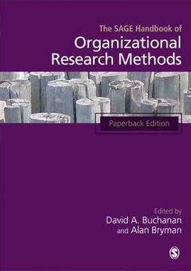 Cover for Alan Bryman · The SAGE Handbook of Organizational Research Methods (Paperback Book) (2011)