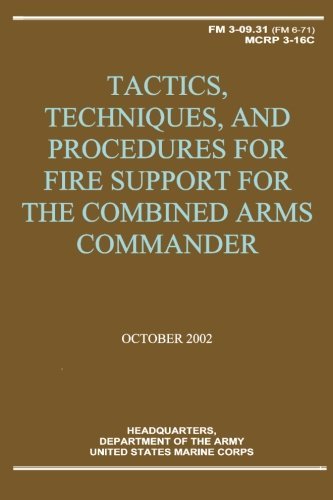 Cover for U.s. Marine Corps · Tactics, Techniques, and Procedures for Fire Support for the Combined Arms Commander (Fm 3-09.31 / Mcrp 3-16c) (Paperback Book) (2012)